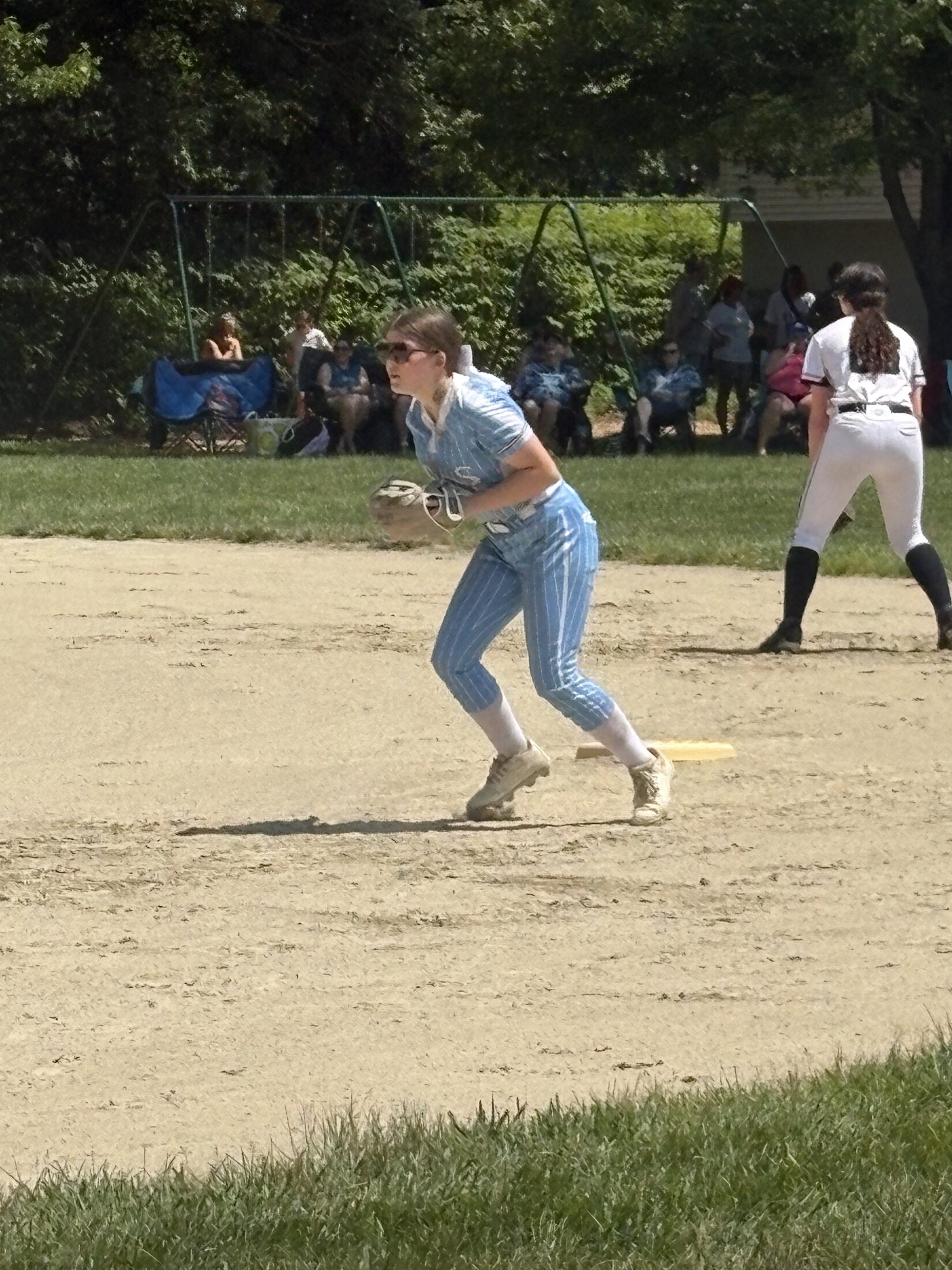 Metrowest Devils player running the bases